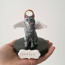 이미지를 갤러리 뷰어에 로드 , 【애완 동물 천사의 날개 피규어】 귀여운 애완 동물을 피규어로 · 메모리