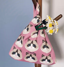 이미지를 갤러리 뷰어에 로드 , 오리지널 애완 동물 풍자 그림 가방 · 토트 백 · 인기 선물