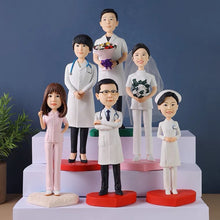 이미지를 갤러리 뷰어에 로드 , 사진 포함 오리지널 피규어 선물🎵스태프 트로피🎵회사 연차총회 선물·기념품🎵팀 사진