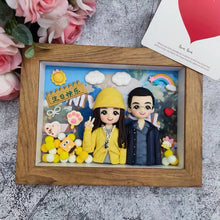 이미지를 갤러리 뷰어에 로드 , 사진 오리지널 수제 인형 피규어 프레임🎵