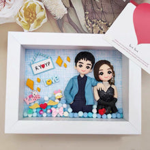 이미지를 갤러리 뷰어에 로드 , 사진 오리지널 수제 인형 피규어 프레임🎵