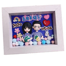 이미지를 갤러리 뷰어에 로드 , 사진 오리지널 수제 인형 피규어 프레임🎵