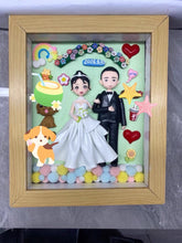 이미지를 갤러리 뷰어에 로드 , 사진 오리지널 수제 인형 피규어 프레임🎵