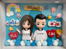 이미지를 갤러리 뷰어에 로드 , 사진 오리지널 수제 인형 피규어 프레임🎵