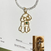 이미지를 갤러리 뷰어에 로드 , 강아지와 고양이 등의 애완 동물 사진으로 세계에 하나의 멋진 목걸이 ♡ 탄생석 ♡ 세계에 하나!