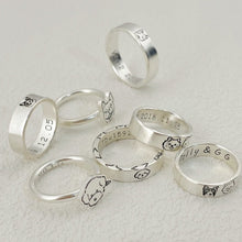 이미지를 갤러리 뷰어에 로드 , 개와 고양이 등의 애완 동물 사진으로 세계에 하나의 멋진 반지 ♡