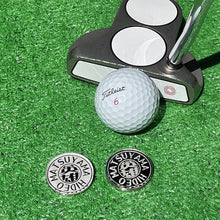 이미지를 갤러리 뷰어에 로드 , 골프 마커 이름 오리지널 디자인 이름 각인 【어버이날】【노인의 날】【퇴직 축하】【생일】