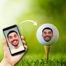 이미지를 갤러리 뷰어에 로드 , 오리지널 골프공 선물 사진·로고 포함 【어버이 날】【노인의 날】【퇴직 축하】【생일】