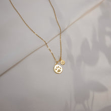 이미지를 갤러리 뷰어에 로드 , 애완 동물 발자국 목걸이 ♡ 세계에 하나의 멋진 목걸이