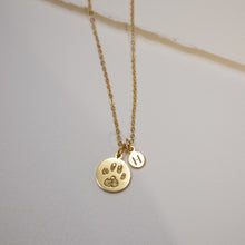 이미지를 갤러리 뷰어에 로드 , 애완 동물 발자국 목걸이 ♡ 세계에 하나의 멋진 목걸이