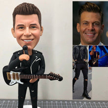 이미지를 갤러리 뷰어에 로드 , 사진 피규어, 음악 좋아하고, 기타를 가지는 오리지널 피규어 🎵 자신 피규어 🎵 피규어 인형